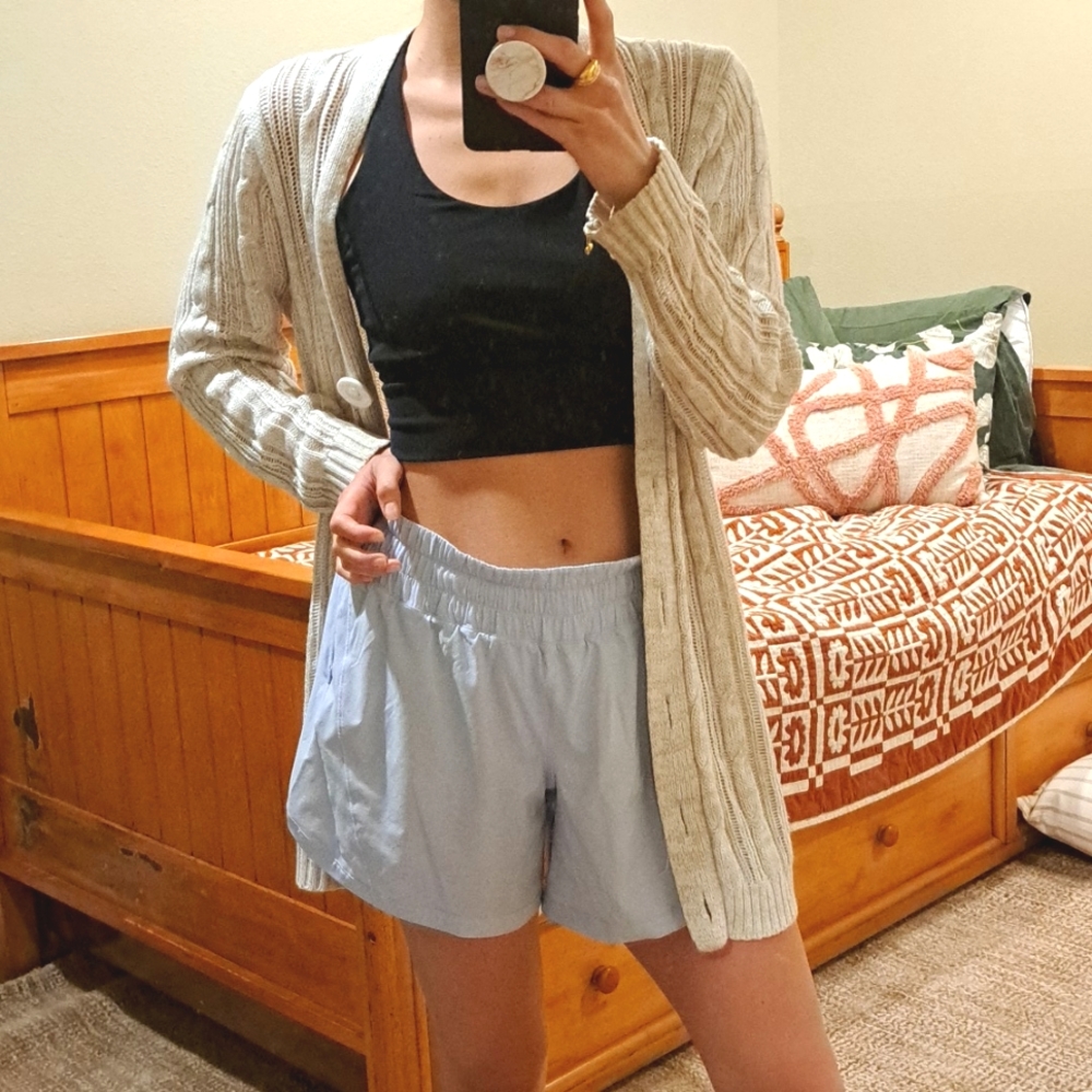 Lululemon Women's Shorts Sz 10 Powder Blue